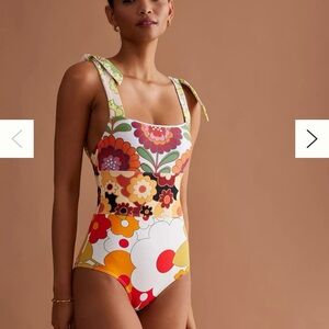 NWT Celia B Argento One Piece Swimsuit